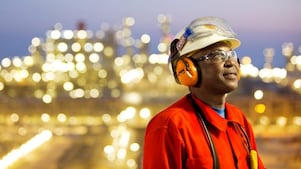 Employé d'une usine GTL