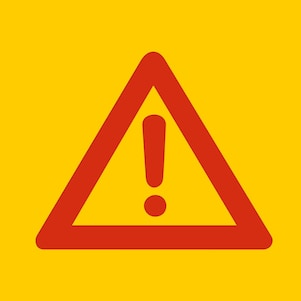 panneau de danger