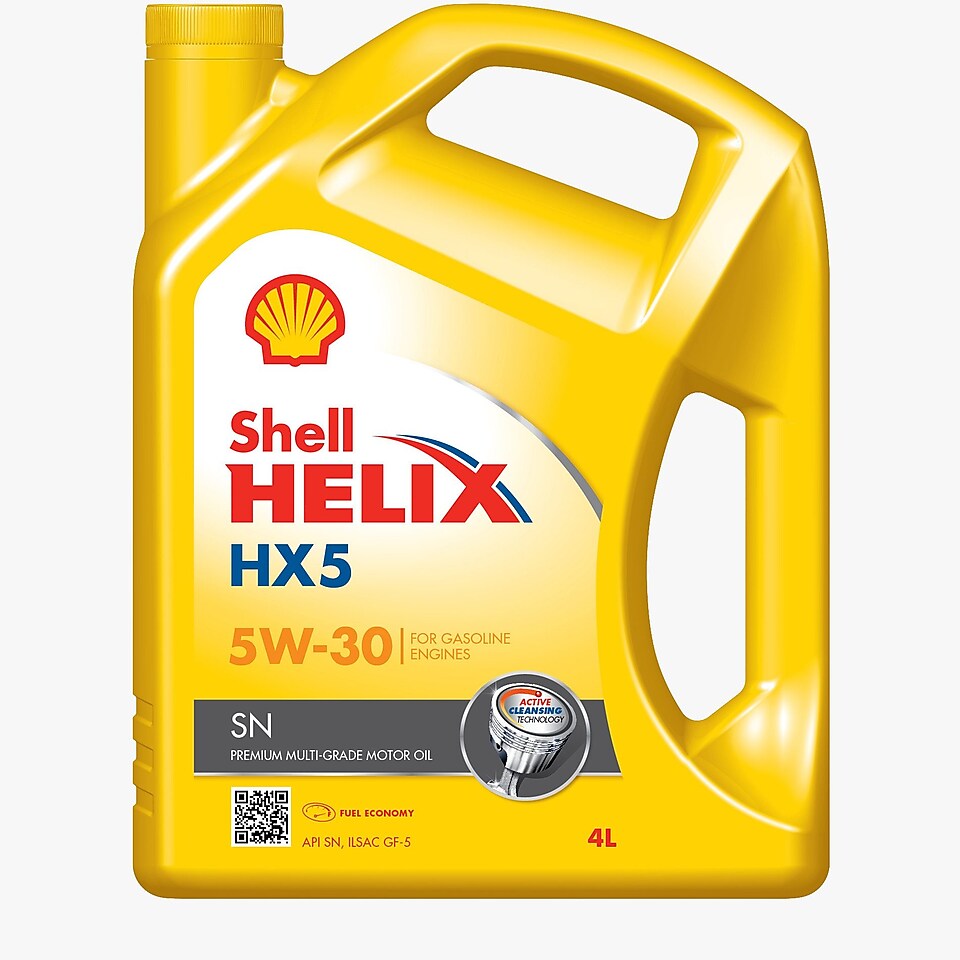  Packshot de Shell Helix HX5 SN 5W-30